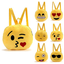 30 Styles Cute Emoji Emoticon Shoulder School Boys Girls Children Bag Backpack Satchel Rucksack Bags J4U66