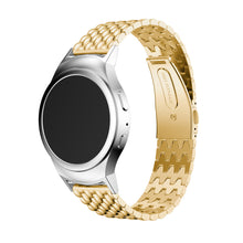 Luxury Genuine Stainless Steel Bracelet Watch Band Strap + Connector For Samsung Galaxy Gear S2 SM-720 J4U66