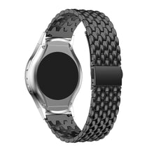 Luxury Genuine Stainless Steel Bracelet Watch Band Strap + Connector For Samsung Galaxy Gear S2 SM-720 J4U66