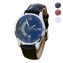 Relogio Masculino Fashion Pattern Leather Band Analog Quartz-watch Men Watches Relogio Reloj Marketing J4U66