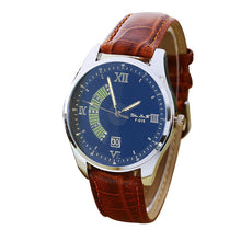 Relogio Masculino Fashion Pattern Leather Band Analog Quartz-watch Men Watches Relogio Reloj Marketing J4U66