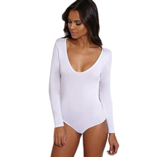 Rompers Womens Jumpsuit Long Sleeve Sexy Halter Bodysuit Bodycon Bandage Jumpsuit Bodysuit Slim Short Cotton Romper J4U66