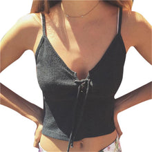 Sexy Women Bralette Bralet Bustier Knitted Crop Top Cami Tank Tops Sleeveless V J4U66
