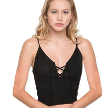 Sexy Women Bralette Bralet Bustier Knitted Crop Top Cami Tank Tops Sleeveless V J4U66