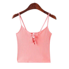 Sexy Women Bralette Bralet Bustier Knitted Crop Top Cami Tank Tops Sleeveless V J4U66