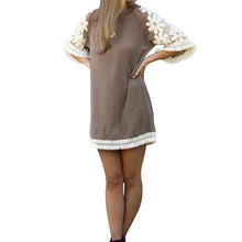 Embroidery Women Elegant Fashion Lace Short Mini Dress Vestidos De Renda Festa Femininas J4U66