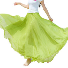 Style Skirts Womens High Waist Pleated Long Skirt Ladies Casual Beach Maxi Skirts saia faldas 11 Colors J4U66