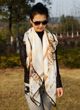 Women Tree Print Wrap Shawl Scarf Sarong Soft Long Voile Stole Scarves J4U66