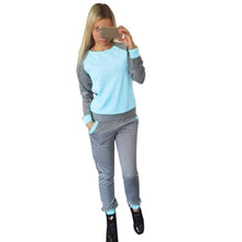 Women Tracksuit Sweatshirt Coat+Pant Trouser Casual Suit Women Clothing Hoodies Set  J4U66