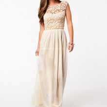 Women Dressexy Women Boho Hollow Long Maxi Evening Party Chiffon Dress J4U66