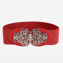 Women Fashion Lady Bohemian Style Retro Stretch Wide Elastic Belt Dress Adornment For Women  J4U66