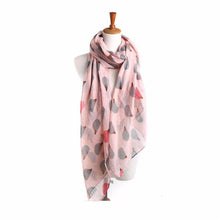 Women Lady Hedgehog Pattern Warm Long Soft Voile Scarves Shawl Wrap Scarf  J4U66