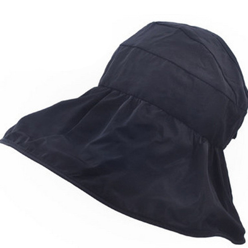 Women Sunhats Outdoor Beach Fashion Tide Folding Cap Hat Bucket Hats Sunhat For Adult Ladies Girls J4U66