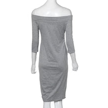Womens Sexy Dress Dew Shoulder Package Hip Bodycon Cocktail Party Dress Fast Shipping J4U66