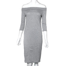Womens Sexy Dress Dew Shoulder Package Hip Bodycon Cocktail Party Dress Fast Shipping J4U66
