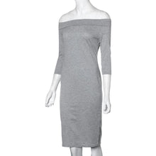 Womens Sexy Dress Dew Shoulder Package Hip Bodycon Cocktail Party Dress Fast Shipping J4U66