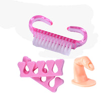 Acrylic Powder Glitter Nail Art Brush False Finger Pump Nail Art Tools Kit Set Nail Tools Decoration J4U66