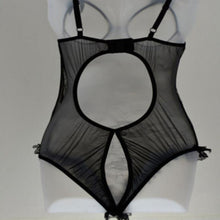 exy Women Black Lace Nightwear Underwear Sets Babydoll Sleepwear &  J4U66