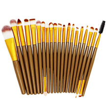 22pc Makeup Brush Makeup Sponge Makeup Brush Cleaner Foundation Brush makeup brushes professional Tools Set J4U66