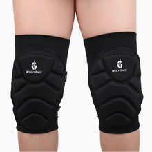 2pc Breathable Elastic Outdoor Sports Knee Pads Wolfbike Knee Pads Football Basketball Leg Sleeve Knee Protector J4U66