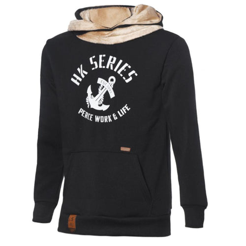 5 Colors BrandHoodies Sweatshirt Men Casual Thick Cotton Hooded Coats Size XXXL  J4U66