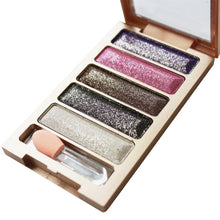 5 Colors Diamond pigment makeup eyeshadow pallette to eye kit maquiagem eye shadow beauty naked pallette J4U66