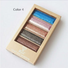 5 Colors Diamond pigment makeup eyeshadow pallette to eye kit maquiagem eye shadow beauty naked pallette J4U66