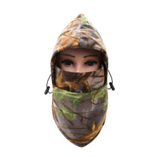 And Warm Cold Protection Face Neck warm Outdoor Thick Camouflage Cap  J4U66