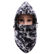And Warm Cold Protection Face Neck warm Outdoor Thick Camouflage Cap  J4U66