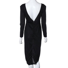 Sexy Dress Women Lady Deep V-neck Backless Dress  J4U66