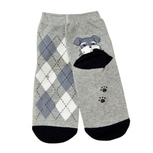 3D Animals Cartoon Socks Women Puppy Footprints Floor Cotton sock Women's Casual Charactor Socks J4U66