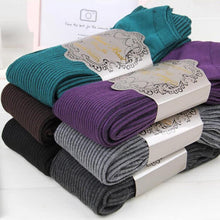 Womens Thick Tights Knit Pantyhose Tights Cotton Stockings  J4U66