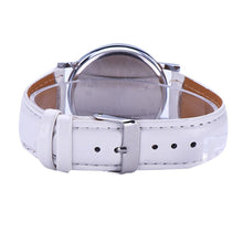 Casual Swirl Pattern Leather Woman Quartz Wrist Watch 5 Colors Relogio Feminino &  J4U66