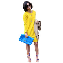 Casual Women Dress Long Sleeve Backless Evening Party Mini Dress Vestidos Plus Size J4U66