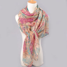 Charming Women Beautiful Mixed color Pattern voile Shawl Wrap Wraps Scarf Scarves Fast Shipping J4U66
