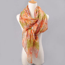 Charming Women Beautiful Mixed color Pattern voile Shawl Wrap Wraps Scarf Scarves Fast Shipping J4U66