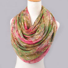Charming Women Beautiful Mixed color Pattern voile Shawl Wrap Wraps Scarf Scarves Fast Shipping J4U66