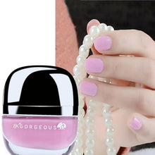 Charming Women Sweet Girl Color Long Lasting Liquid Manicure Soak-off lacquer Nail Art Tape Magic Nail Polish finger J4U66