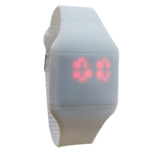Children's Classical LED Fashion Colorful Fashion The Jelly Ultra-Thin Ssilicone Sport Wrist Watch & J4U66