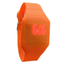 Children's Classical LED Fashion Colorful Fashion The Jelly Ultra-Thin Ssilicone Sport Wrist Watch & J4U66