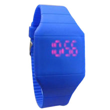 Children's Classical LED Fashion Colorful Fashion The Jelly Ultra-Thin Ssilicone Sport Wrist Watch & J4U66