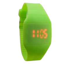 Children's Classical LED Fashion Colorful Fashion The Jelly Ultra-Thin Ssilicone Sport Wrist Watch & J4U66