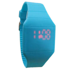Children's Classical LED Fashion Colorful Fashion The Jelly Ultra-Thin Ssilicone Sport Wrist Watch & J4U66