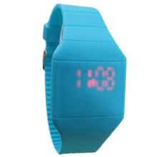 Children's Classical LED Fashion Colorful Fashion The Jelly Ultra-Thin Ssilicone Sport Wrist Watch & J4U66