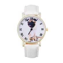 Dog Patterns Leather Band Analog Korean Mini Watch Luxury Brand Whatch Quartz Vogue Wrist Watches J4U66