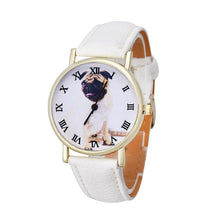 Dog Patterns Leather Band Analog Korean Mini Watch Luxury Brand Whatch Quartz Vogue Wrist Watches J4U66