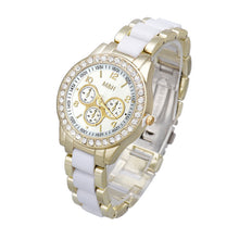 Fashion Chain Analog Quartz Roman Numerals Wrist Watches Women Relojes mujer J4U66