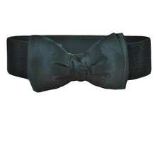Fashion Lady Wide Elastic Stretch Bowknot Bow Tie Belt Waistband 5 Colors & J4U66