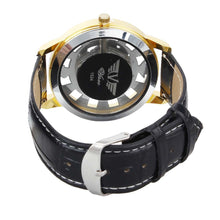 Fashion Luxury Phoenix Rome Digital Leather Hollow Dial Quartz Wrist Watch Business Clock  J4U66