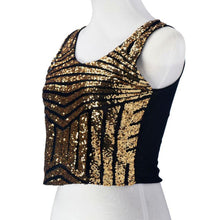Fashion Sequined Tank Top Women VTops Shirts Sleeveless Style Tank Tops  J4U66